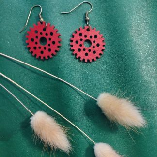 Boucles d'oreilles Rouages
