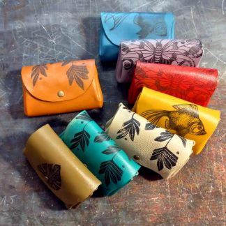 Portefeuilles Carmen linogravés